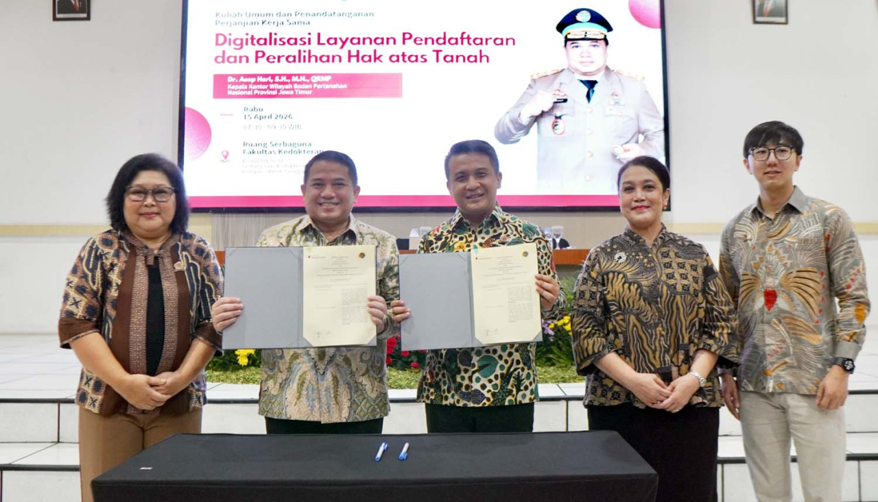 Gandeng FH Ubaya, BPN Jatim Percepat Digitalisasi Pertanahan Jatim
