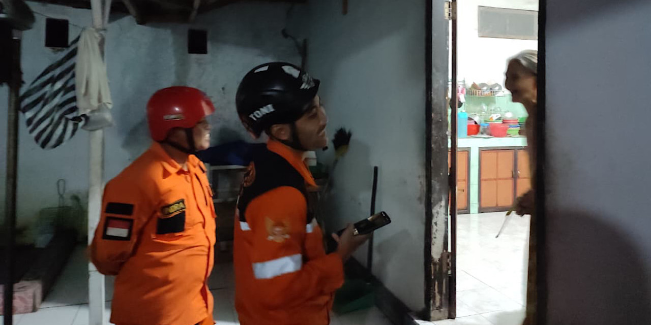 BPBD Kota Kediri Selesaikan Penanganan Dampak Hujan Angin Jumat Sore
