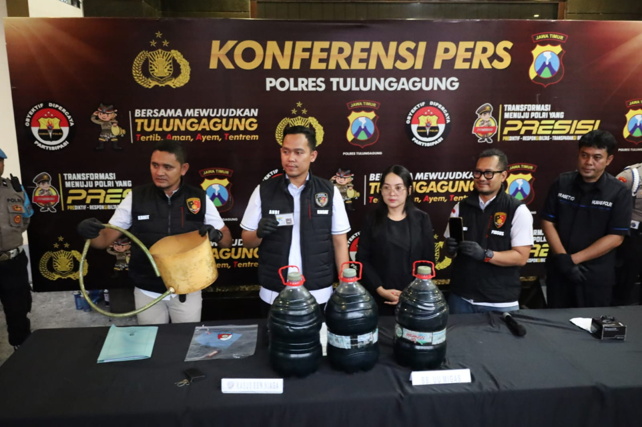 Polres Tulungagung Ungkap Kasus Penyalahgunaan BBM Subsidi, Ini Modusnya