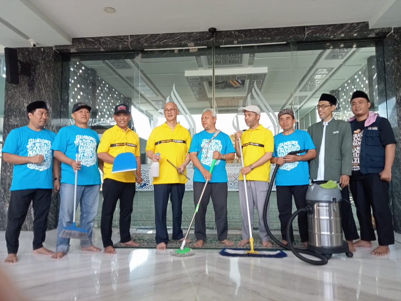 Jambore Nasional Bersih Masjid di Tulungagung Diikuti Ratusan Relawan