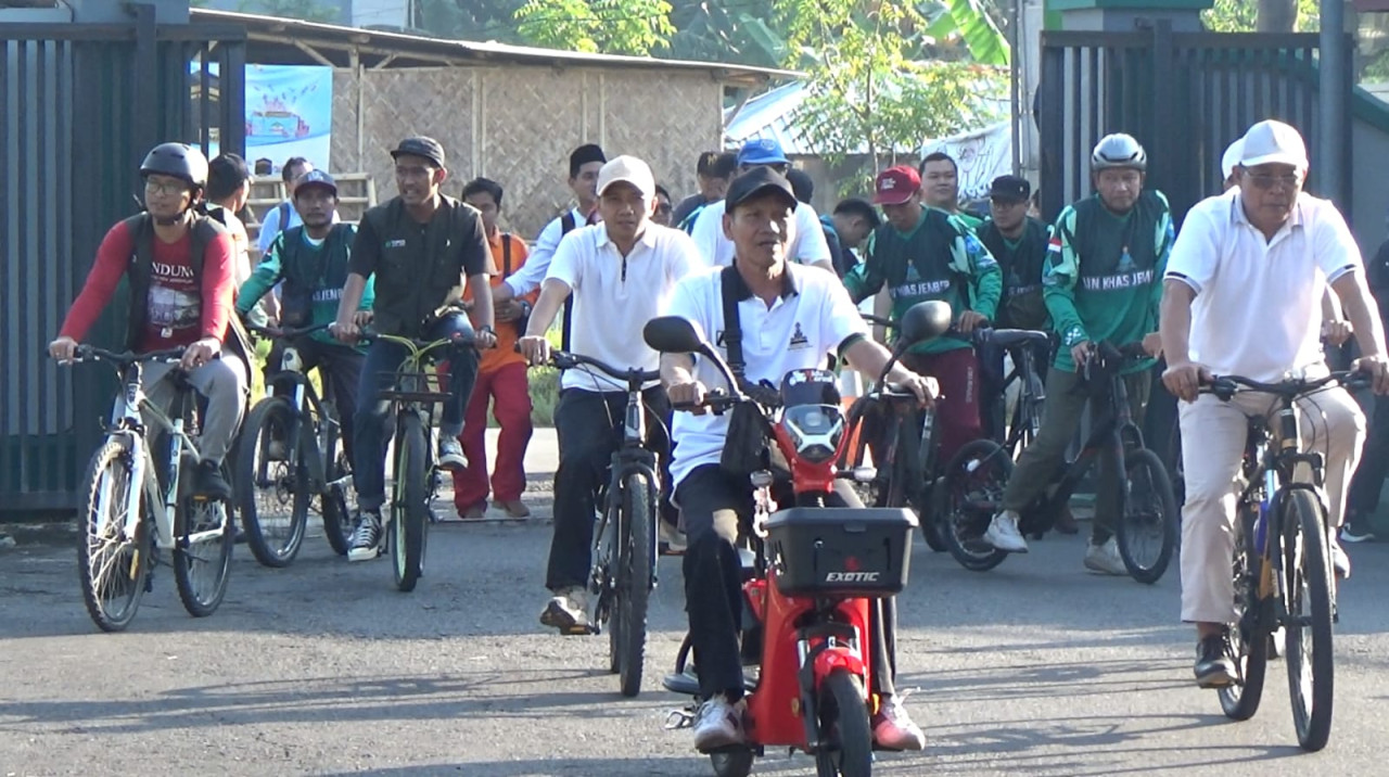 Sehari Tanpa BBM di UIN KHAS Jember: Kampus Hening, Sepeda Jadi Primadona