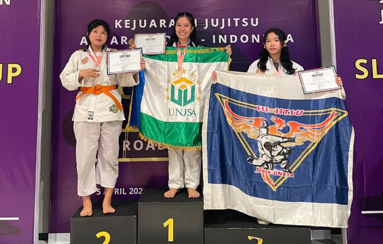 Calon Guru Berprestasi, Mahasiswi Unusa Juara Jujitsu Nasional