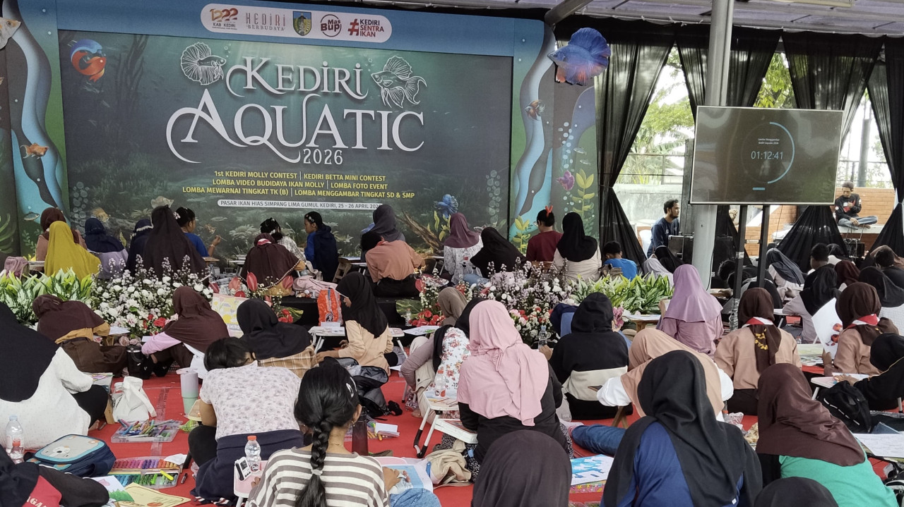 Kediri Aquatic 2026. (Foto: Nanik for jatimnow.com)