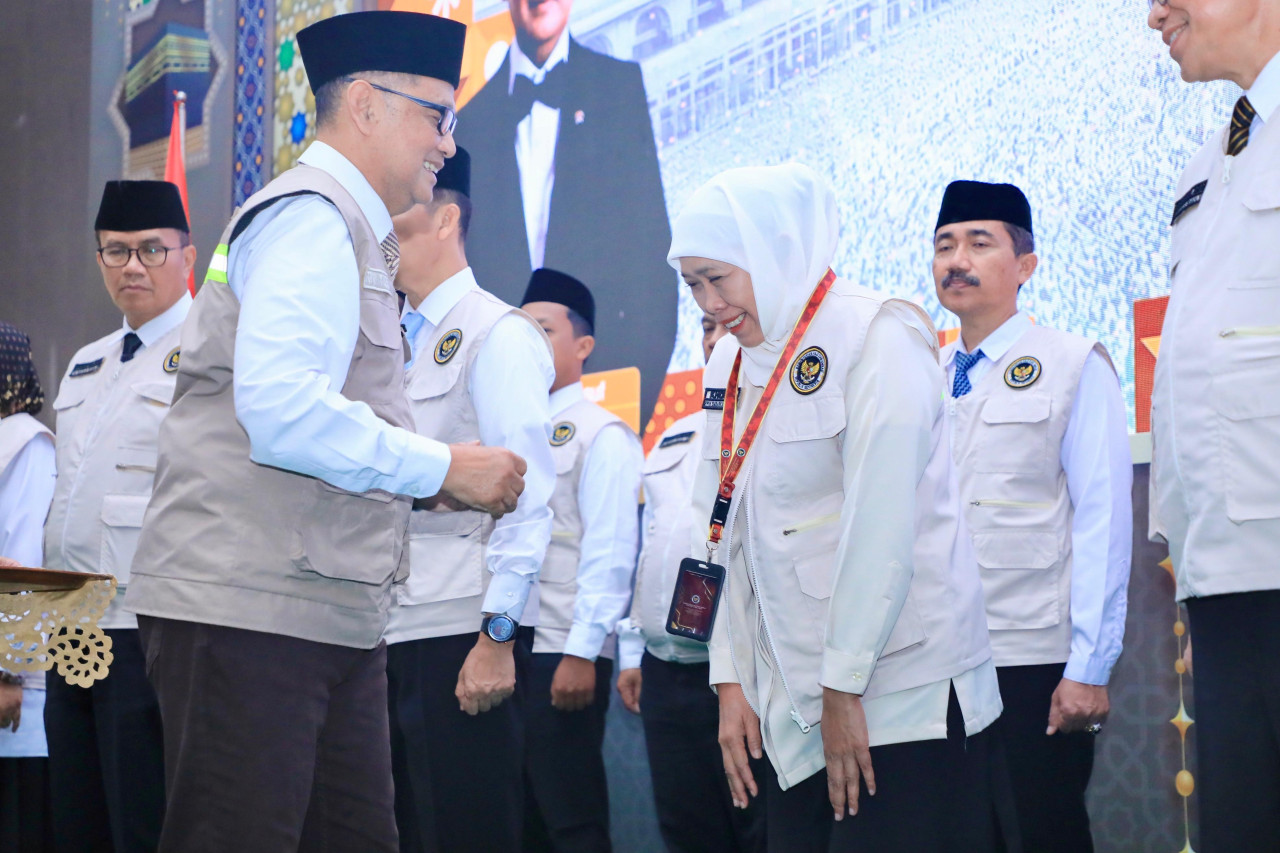 Gubernur Khofifah Dilantik Koordinator PPIH Embarkasi Surabaya 2026