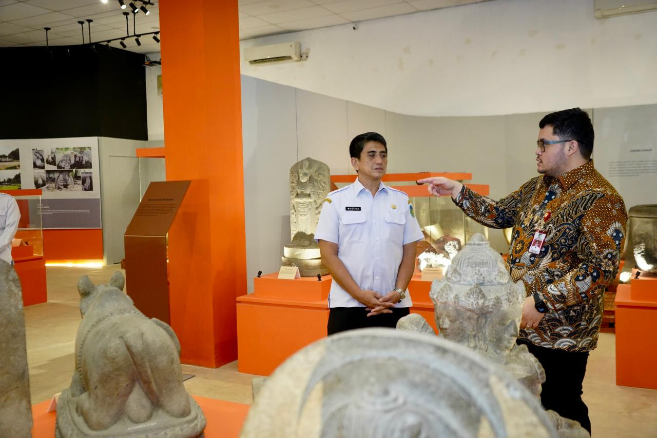 Kunjungi Kantor Baru Disparbud Kediri, Mas Dhito Beri Masukan Operasional Museum