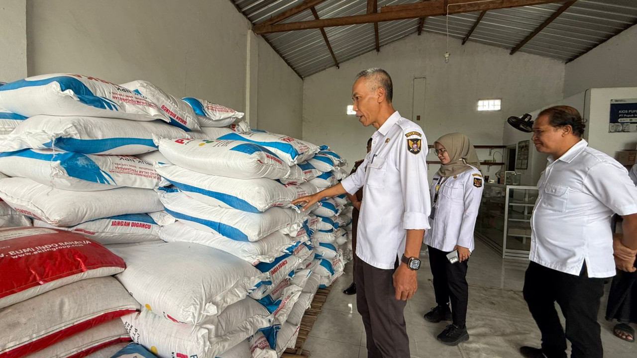 Pemkot Kediri Pastikan Stok Pupuk Subsidi Aman dan Harga Sesuai HET
