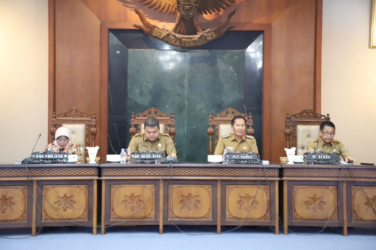 Perwakilan Kemendagri Hadiri Rapat Perdana ASN di Pemkab Tulungagung