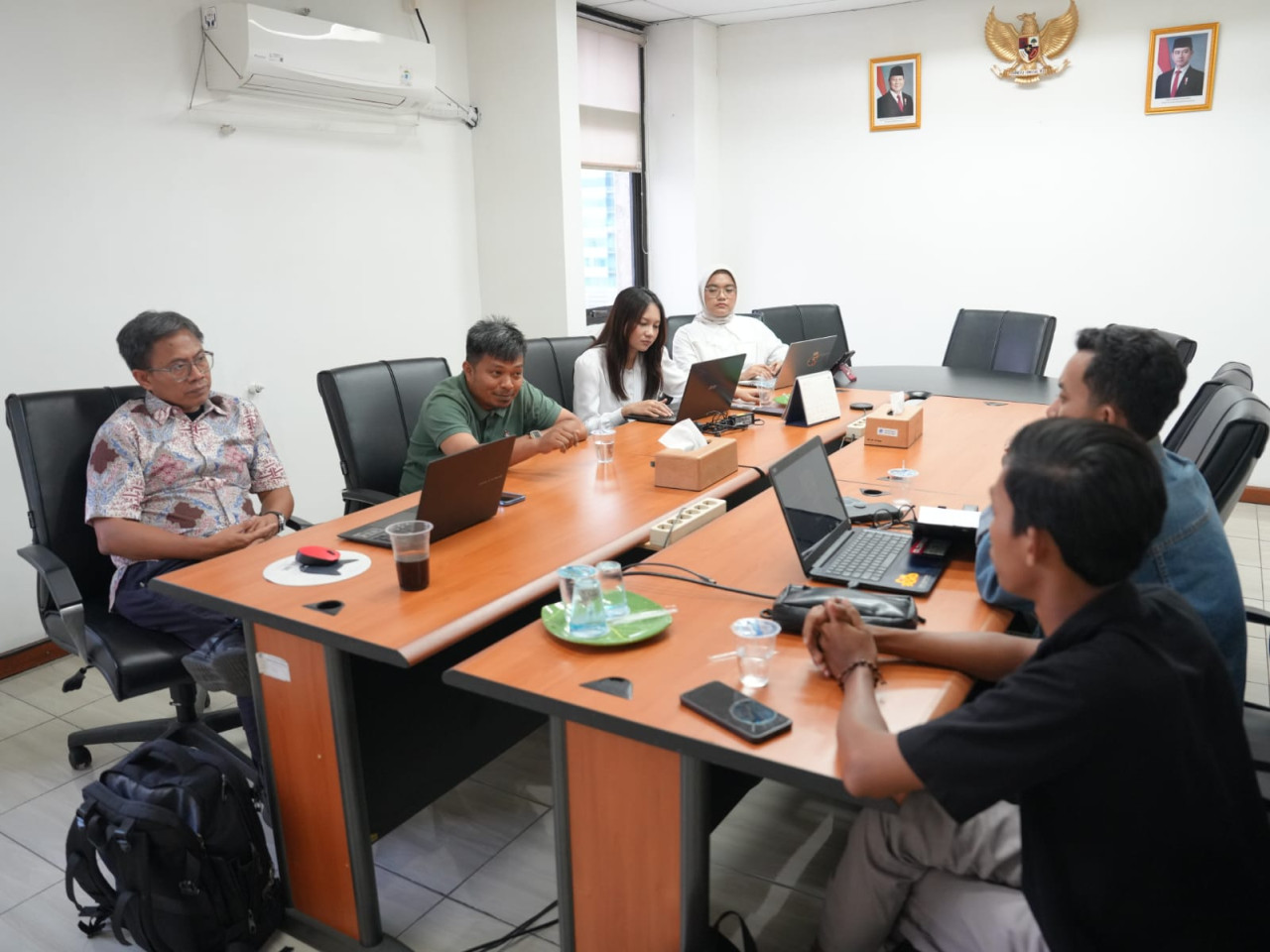 Pertemuan antara Dewan Pers dengan PPMI Nasional. (Foto: PPMI for jatimnow.com)
