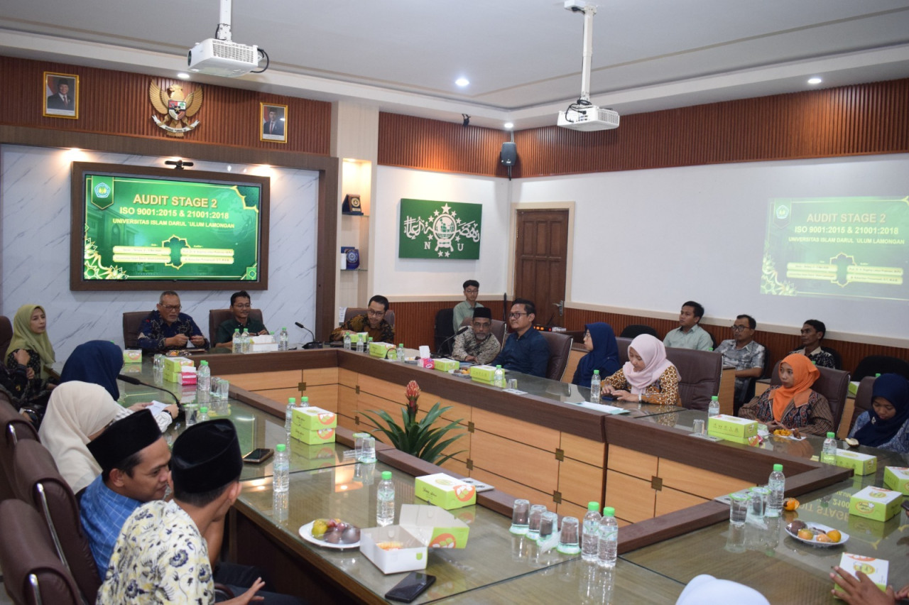 Pelaksanaan Audit ISO di Unisda Lamongan. (Foto : Adyad Ammy Iffansah/jatimnow.com)