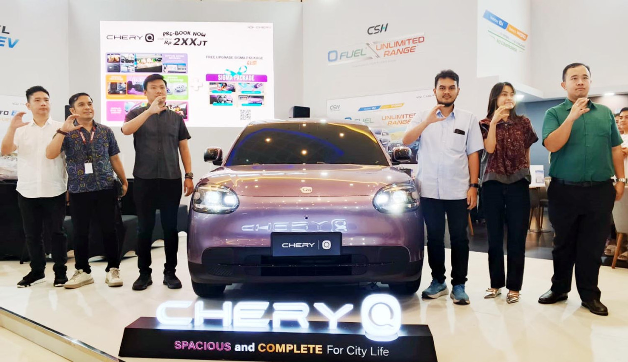 Intip Spesifikasi Chery Q, Mobil Listrik Ringkas yang Hadir di IIMS Surabaya