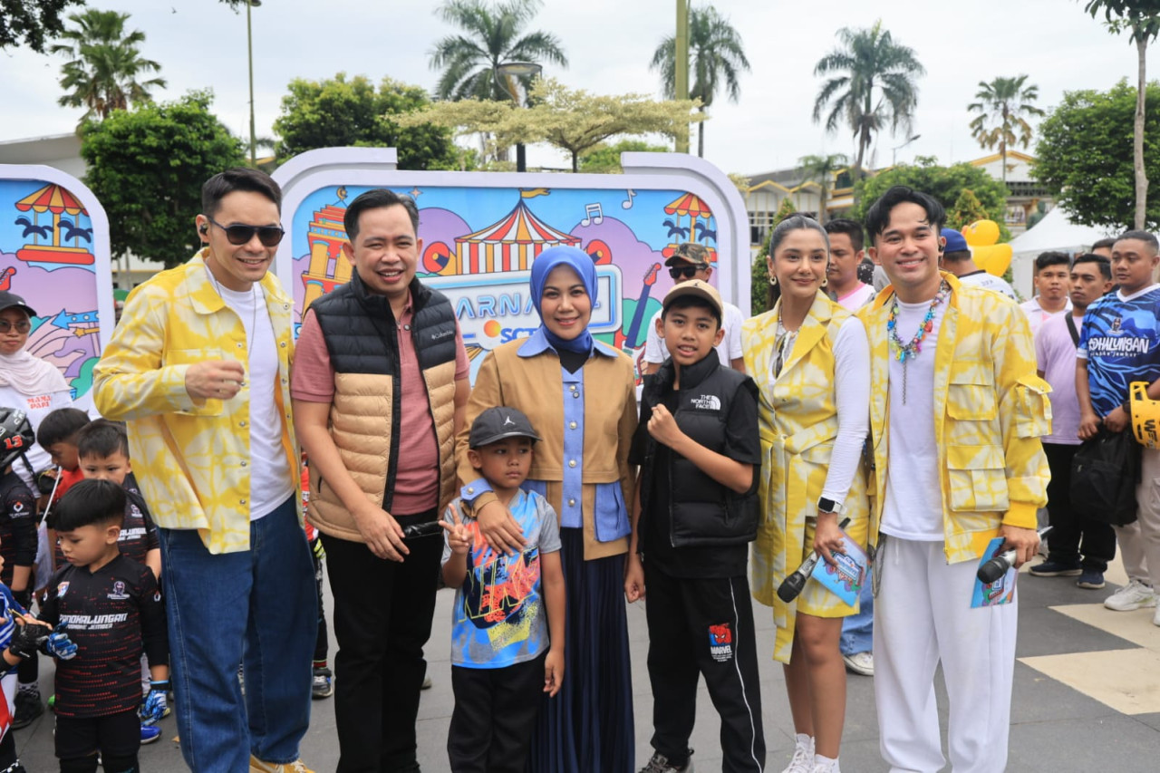Gus Fawait saat menghadiri Karnaval SCTV (Foto: Diskominfo for jatimnow.com)