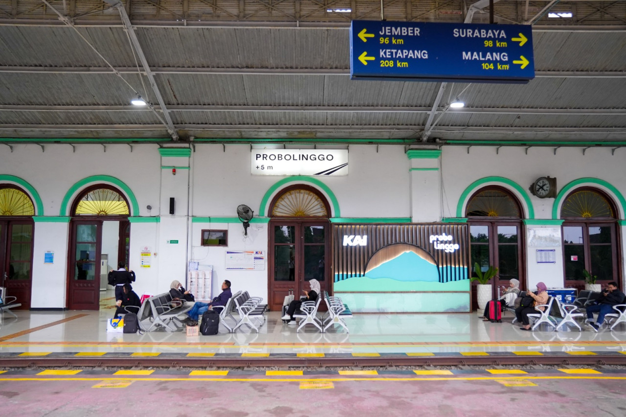 Stasiun Probolinggo. (Foto: Humas KAI Daop 8 Surabaya for jatimnow.com)