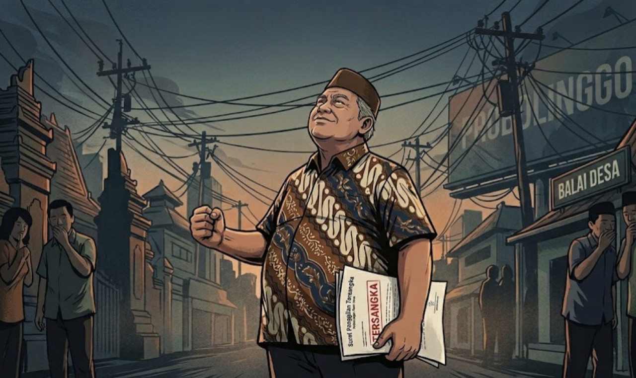 Kepala desa (ilustrasi). (Foto: AI)