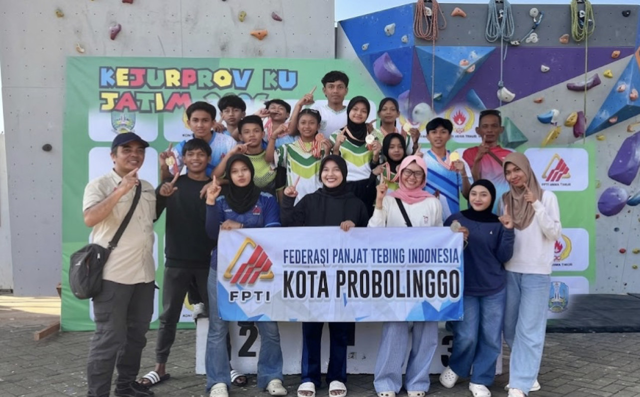 Atlet FPTI Kota Probolinggo yang mengikuti Kejurprov. (Foto: Ide Farid/ jatimnow.com)