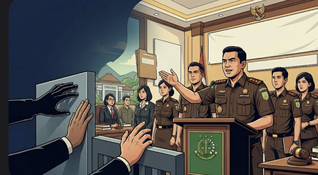 Kejaksaan (ilustrasi). (Foto: AI)