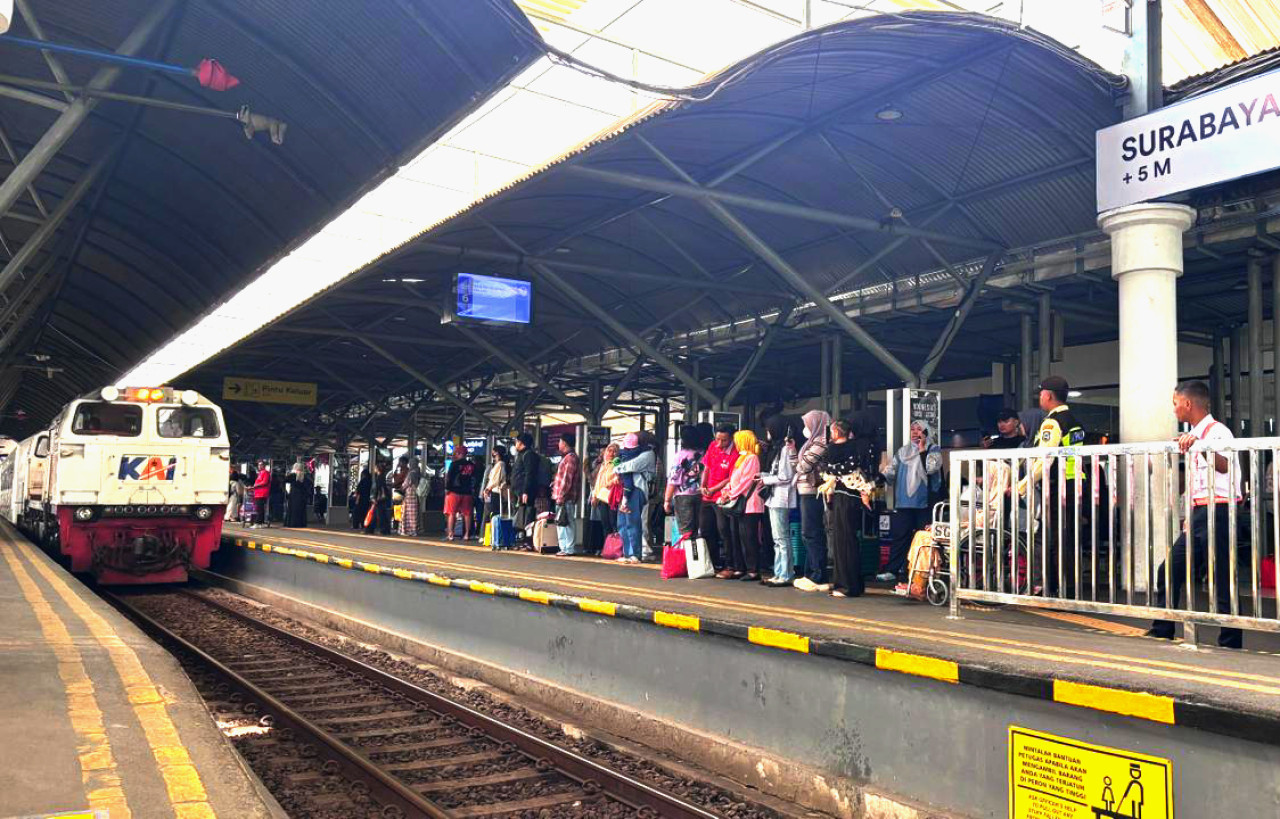 Penumpang KA di Daop 8 Surabaya Tembus 148 Ribu Saat Long Weekend May Day