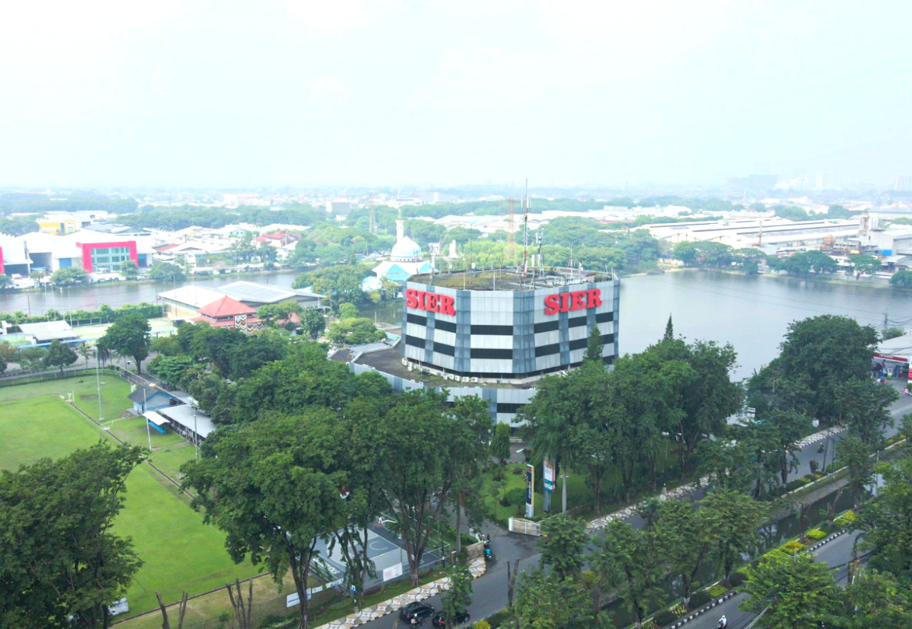 PT Surabaya Industrial Estate Rungkut (SIER). (Foto: Humas PT SIER for jatimnow.com)
