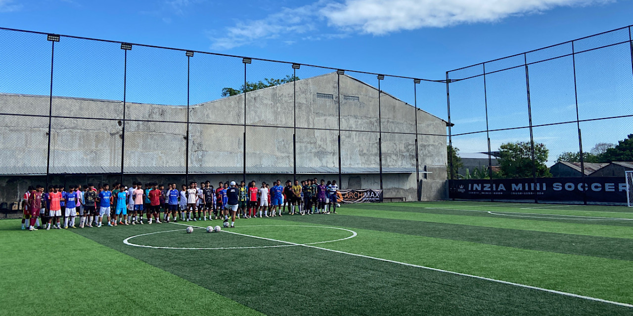 Suasana seleksi Timnas Mini Soccer di Inzia Kediri. (Foto: Yanuar Dedy/jatimnow.com)