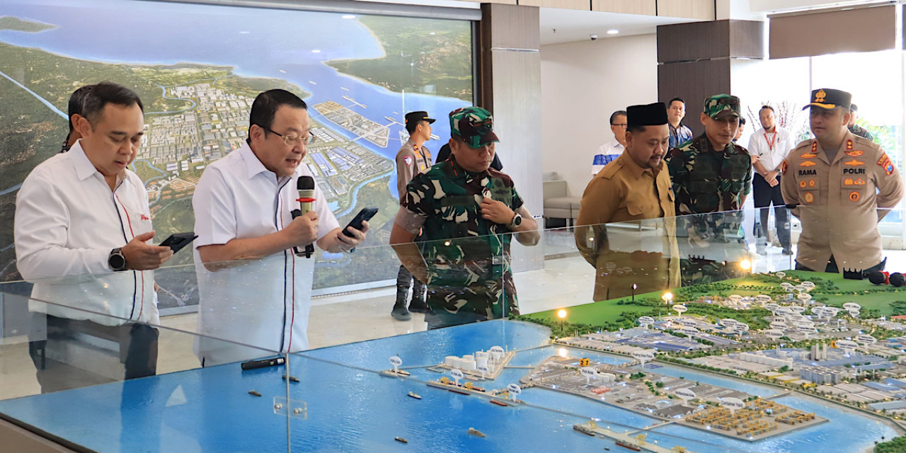 Danrem 084/Bhaskara Jaya Tinjau JIIPE Gresik, Perkuat Sinergi Investasi di Jatim