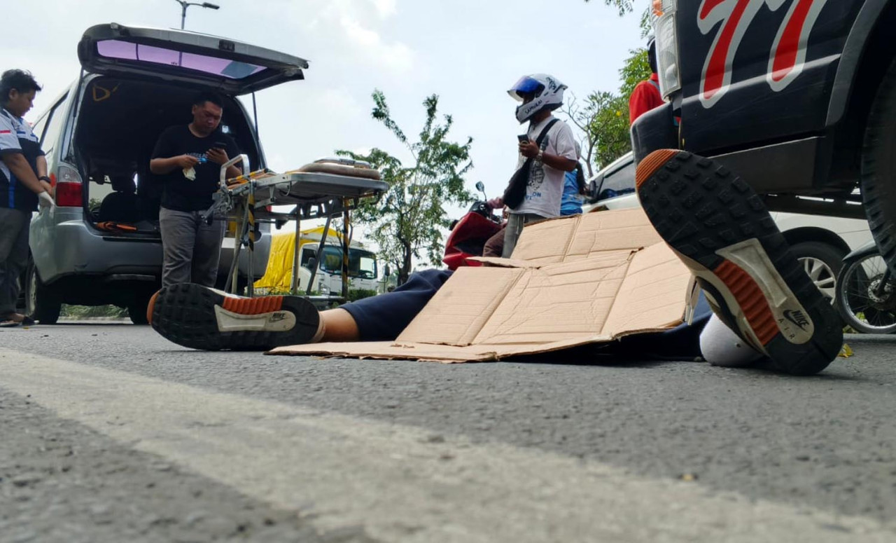 Pelajar Asal Bogor Tewas Terlindas Truk di Gedangan Sidoarjo