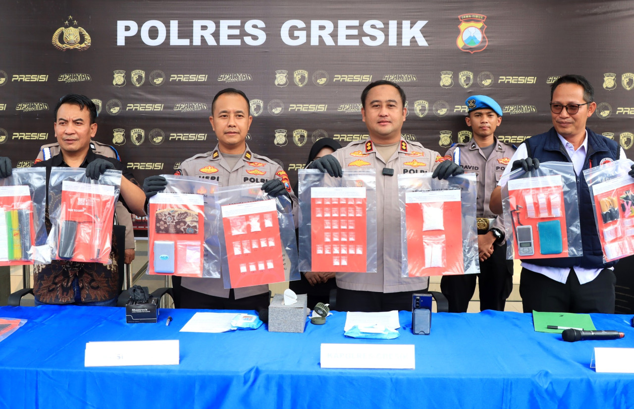 Polisi Bongkar Jaringan Narkotika Madura-Gresik, Sita 200 Gram Sabu