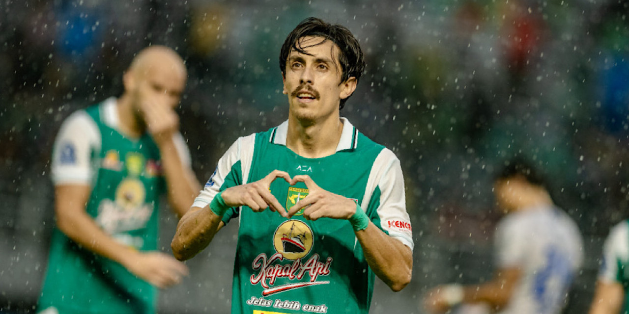 Pemain Persebaya Surabaya Francisco Rivera. (Foto: Persebaya/jatimnow.com)