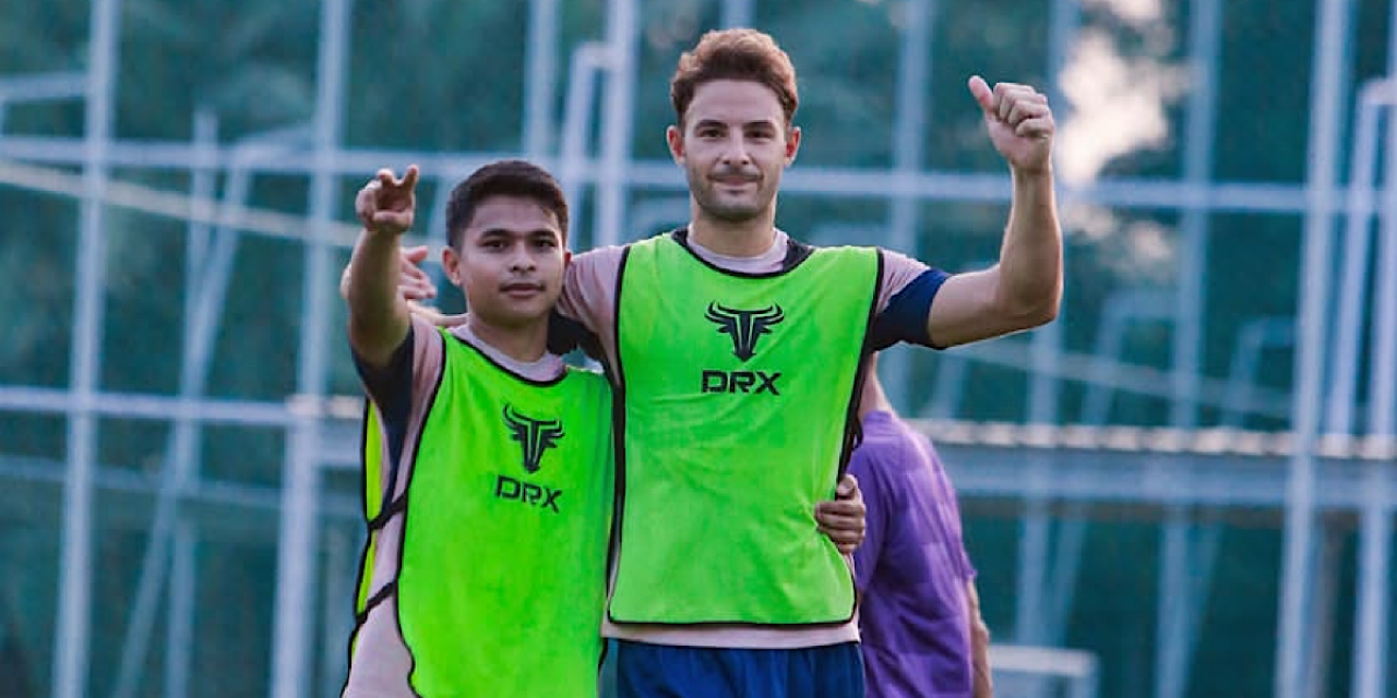 Persik Kediri dalam sesi latihan jelang laga melawan Persija Jakarta. (Foto: Persik Kediri/jatimnow.com)