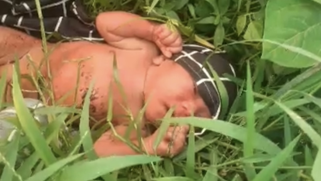 Bayi Dibuang di Pinggir Sawah Kediri Diserahkan ke Dinsos, Polisi Buru Ibu Kandung