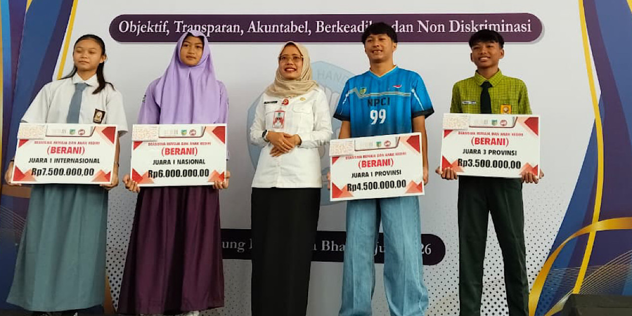 Pemkab Kediri Berikan Beasiswa BERANI untuk 58 Atlet Berprestasi