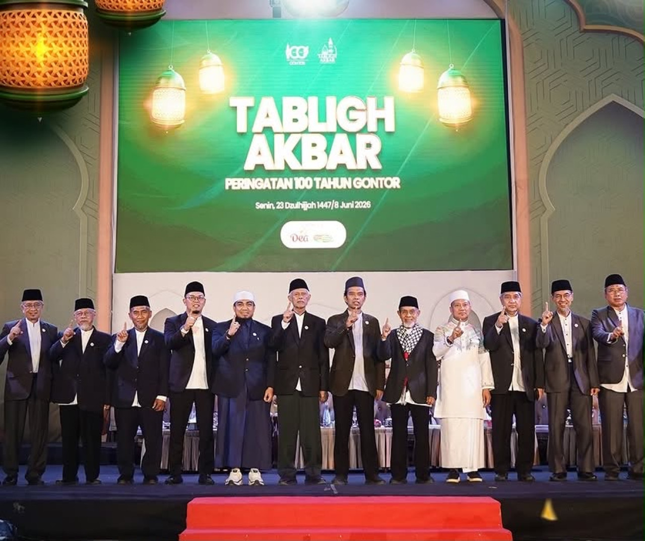 Ribuan Jemaah Hadiri Tabligh Akbar Seabad Gontor