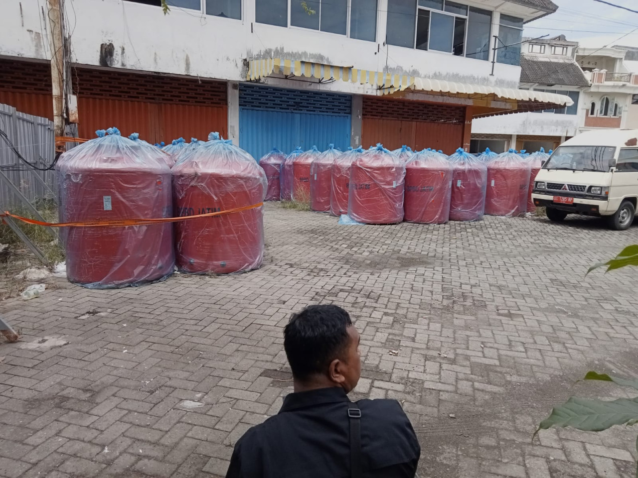 Puluhan Tandon Air Disiapkan BPBD Tulungagung Untuk Antisipasi Kekeringan