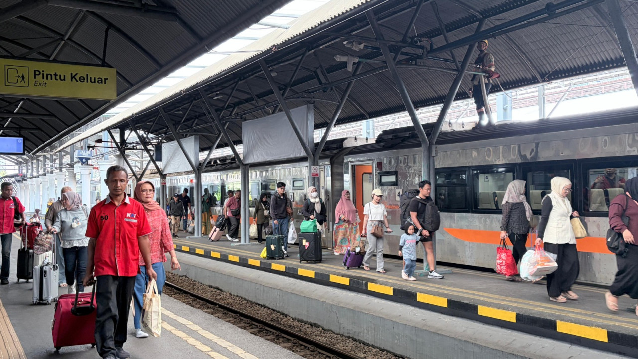 Penumpang kereta api. (Foto: Humas Daop 8 Surabaya for jatimnow.com)