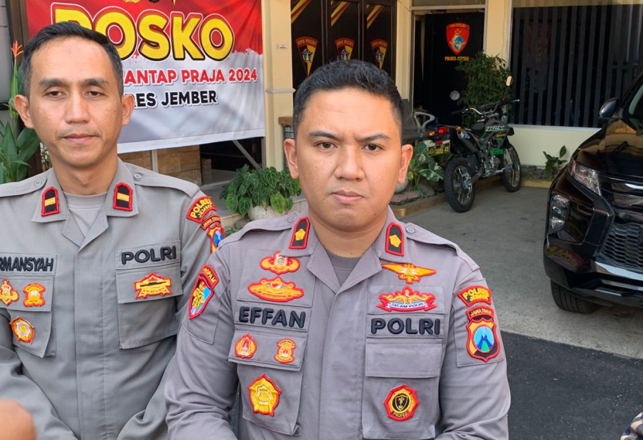 Wakapolres Jember Kompol Antonio Effan Sulaiman. (Foto: Sugianto/ jatimnow.com)