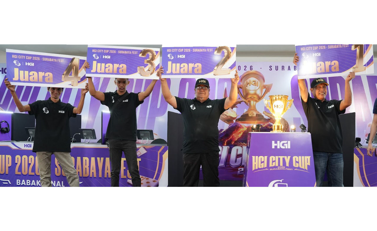 Para juara foto bersama usai Grand Final digelar pada 20-21 Juni 2026 di Grand City Mall Surabaya. (Foto: GHI for jatimnow.com)