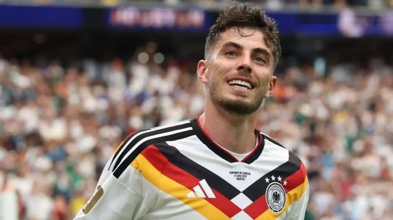 Pemain Jerman, Kai Havertz merayakan gol ke gawang Curacao. (Foto: instagram Fifaworldcup2026)