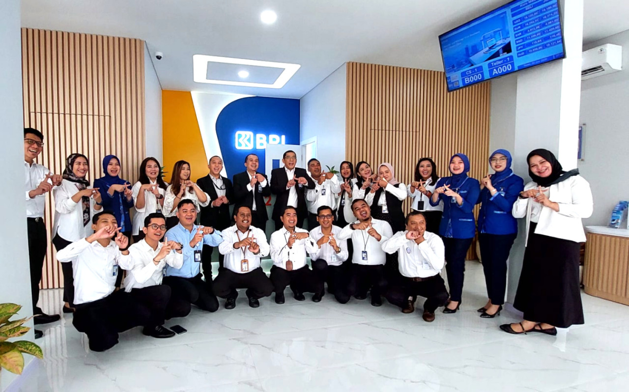 Peresmian BRI Kantor Kas Pakuwon City di kawasan Ruko San Antonio Shopping Street, Pakuwon City, Senin (22/6/2026). (Foto: Ali Masduki/jatimnow.com)