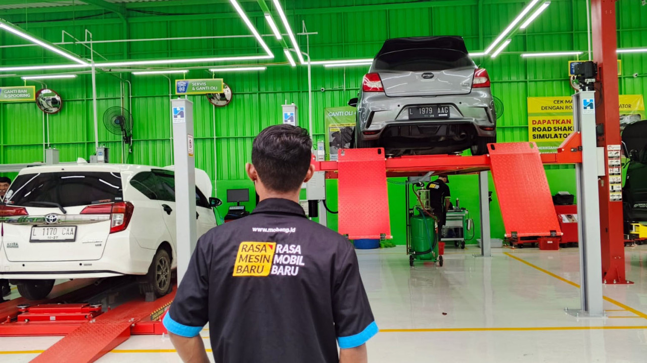 Mobeng Hadir di Tegalsari, Tawarkan Solusi Perawatan Mobil Seken