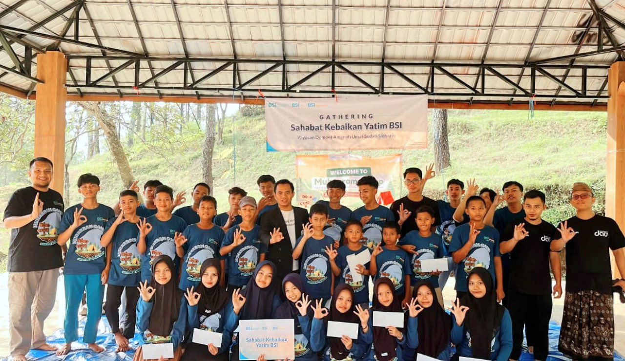 Muharram Camp BSI Maslahat Bekali Anak Yatim Mental dan Spiritual