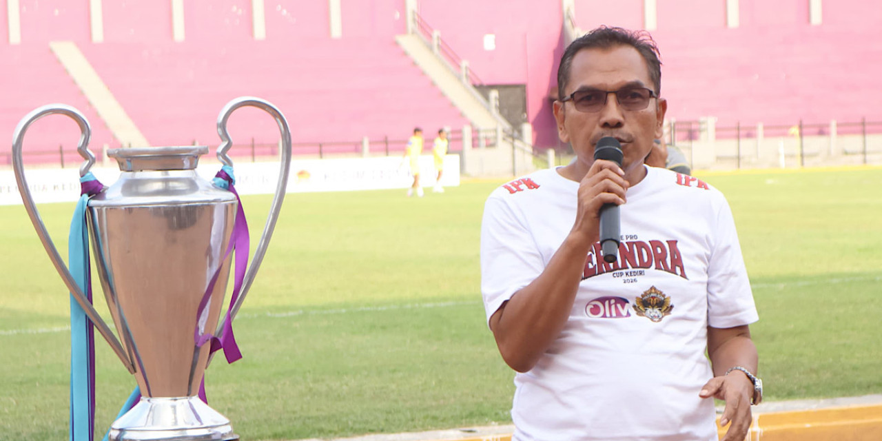Ketua Askot PSSI Kota Kediri Tomi Ari Wibowo. (Foto: PSSI Kota Kediri/jatimnow.com)