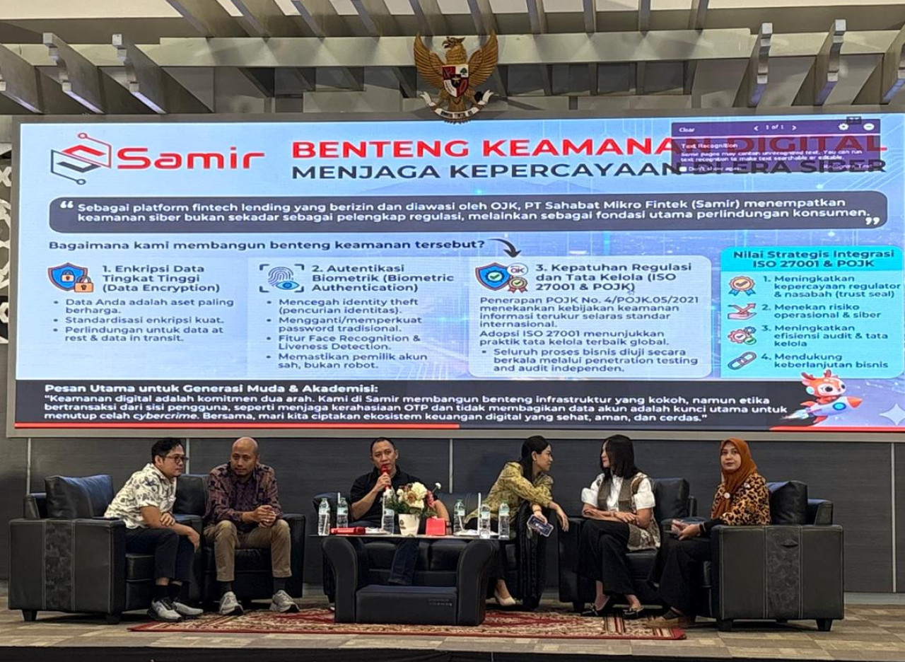 Seminar literasi 'Pindar Mengajar : Cerdas Mengelola, Bijak Bertransaksi' di Universitas Islam Malang. (Foto: Aris/jatimnow.com)