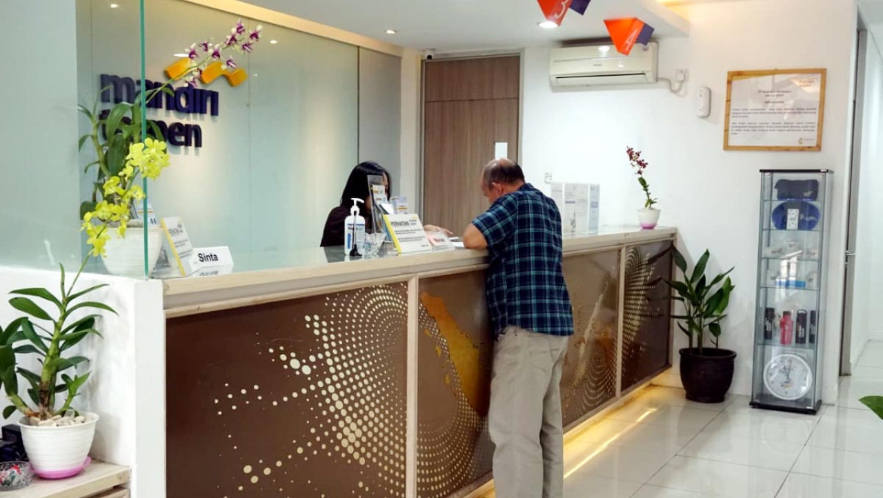 Bank Mandiri Taspen memastikan layanan di KC Purwokerto tetap normal serta membuka posko bantuan bagi nasabah korban dugaan investasi bodong. (Foto/Dokumentasi Bank Mandiri Taspen)