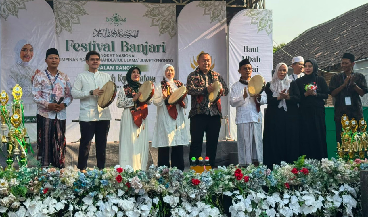 Festival Banjari Tingkat Nasional resmi digelar di Desa Juwet Kenongo, Kecamatan Porong, Kabupaten Sidoarjo. (Foto: Tim Media for jatimnow.com)