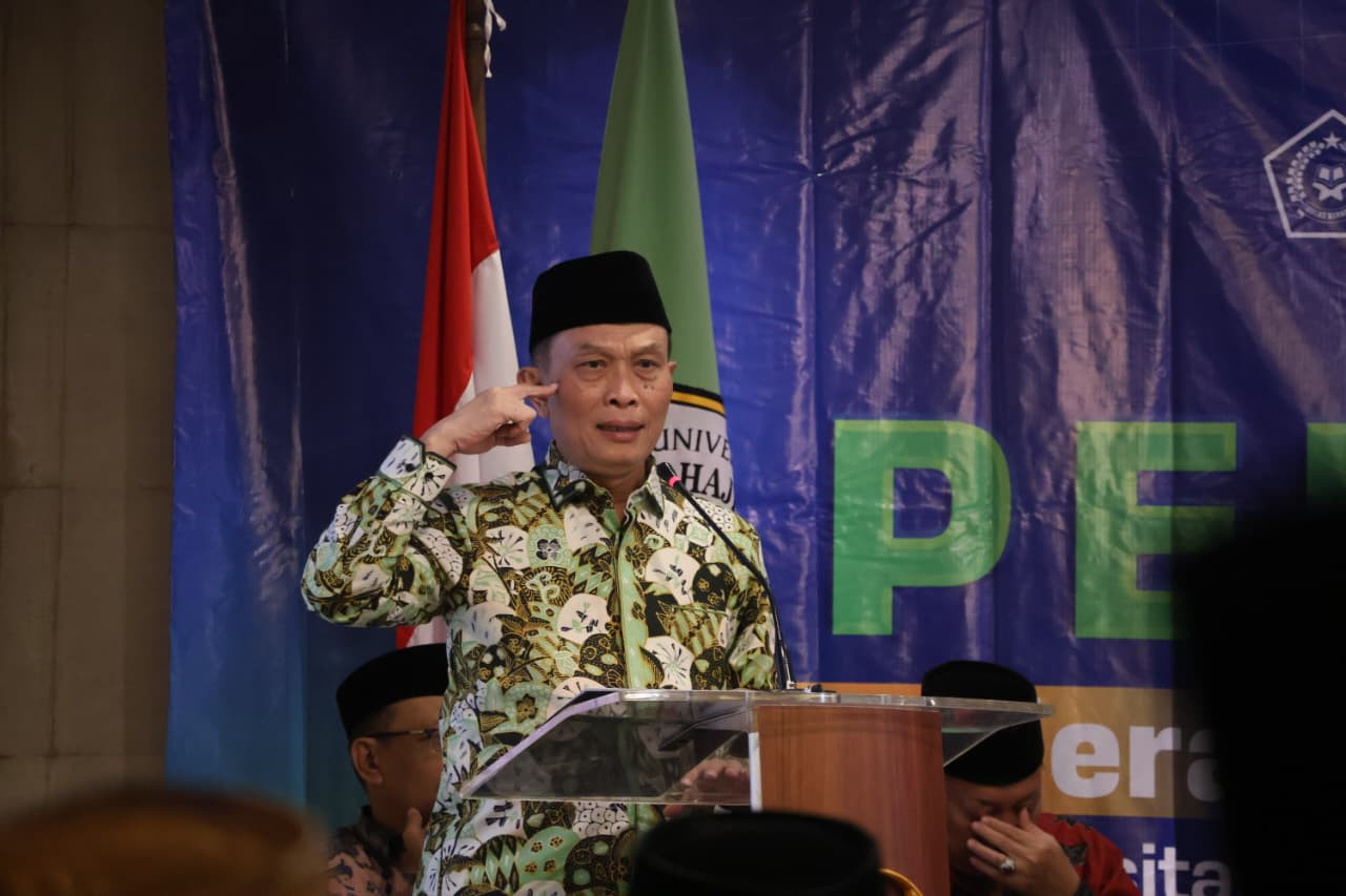Prof. Sahiron saat kegiatan pembinaan d Kediri (Foto: Humas UIN KHAS Jember for jatimnow.com)