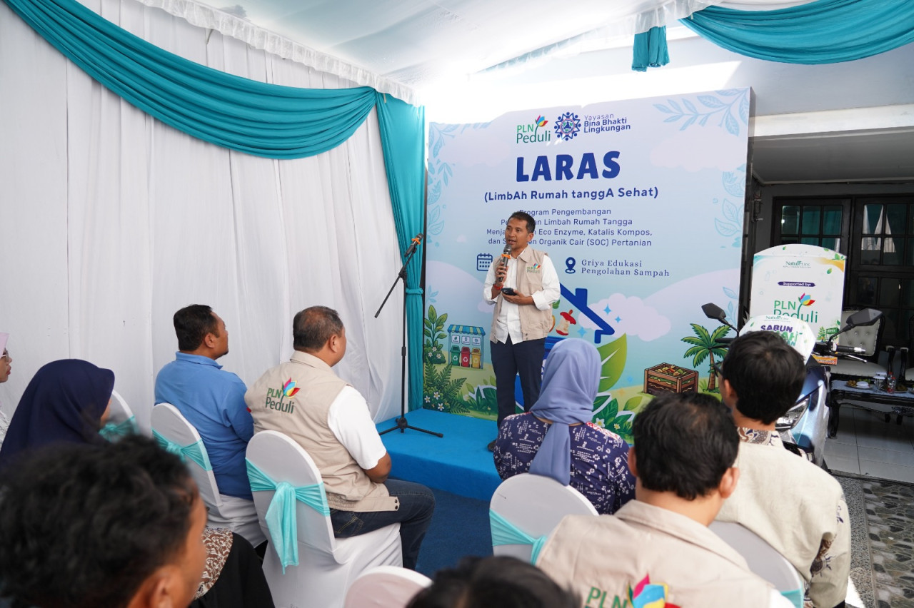 Peluncuran Program LARAS. (Foto: PLN UIT JBM for jatimnow.com)