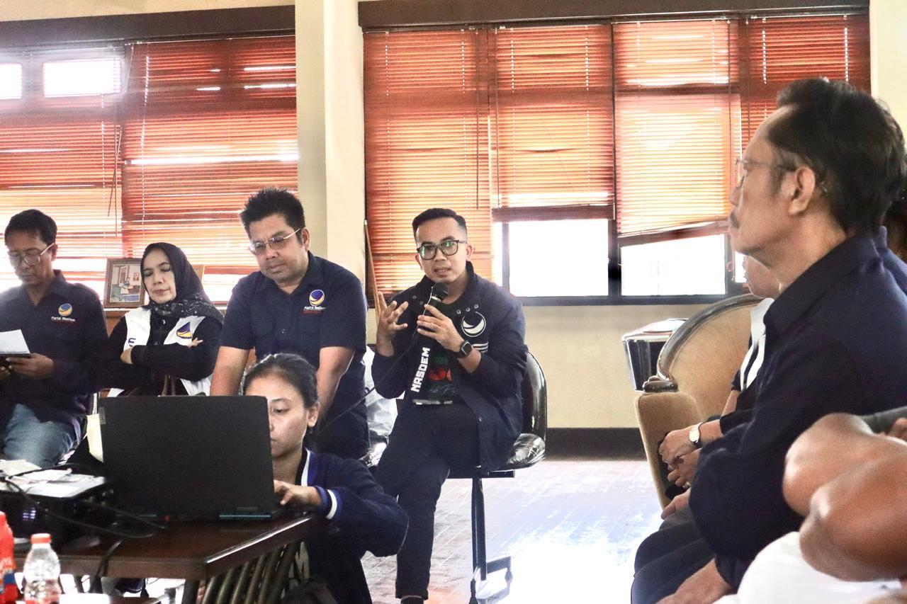 Kader muda Partai NasDem Kota Surabaya, Taufiq MS. (Foto: NasDem for jatimnow.com)