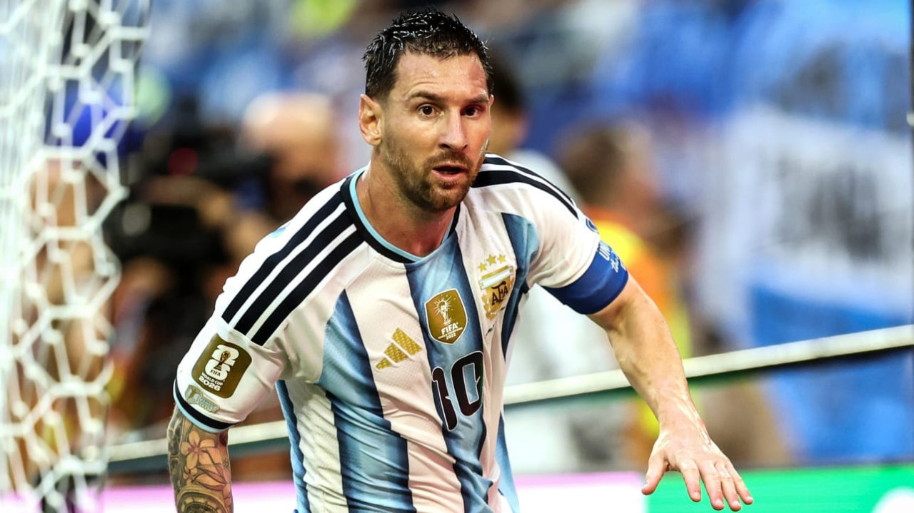 Pemain Argentina, Lionel Messi. (foto: instagram fifawolrdcup)