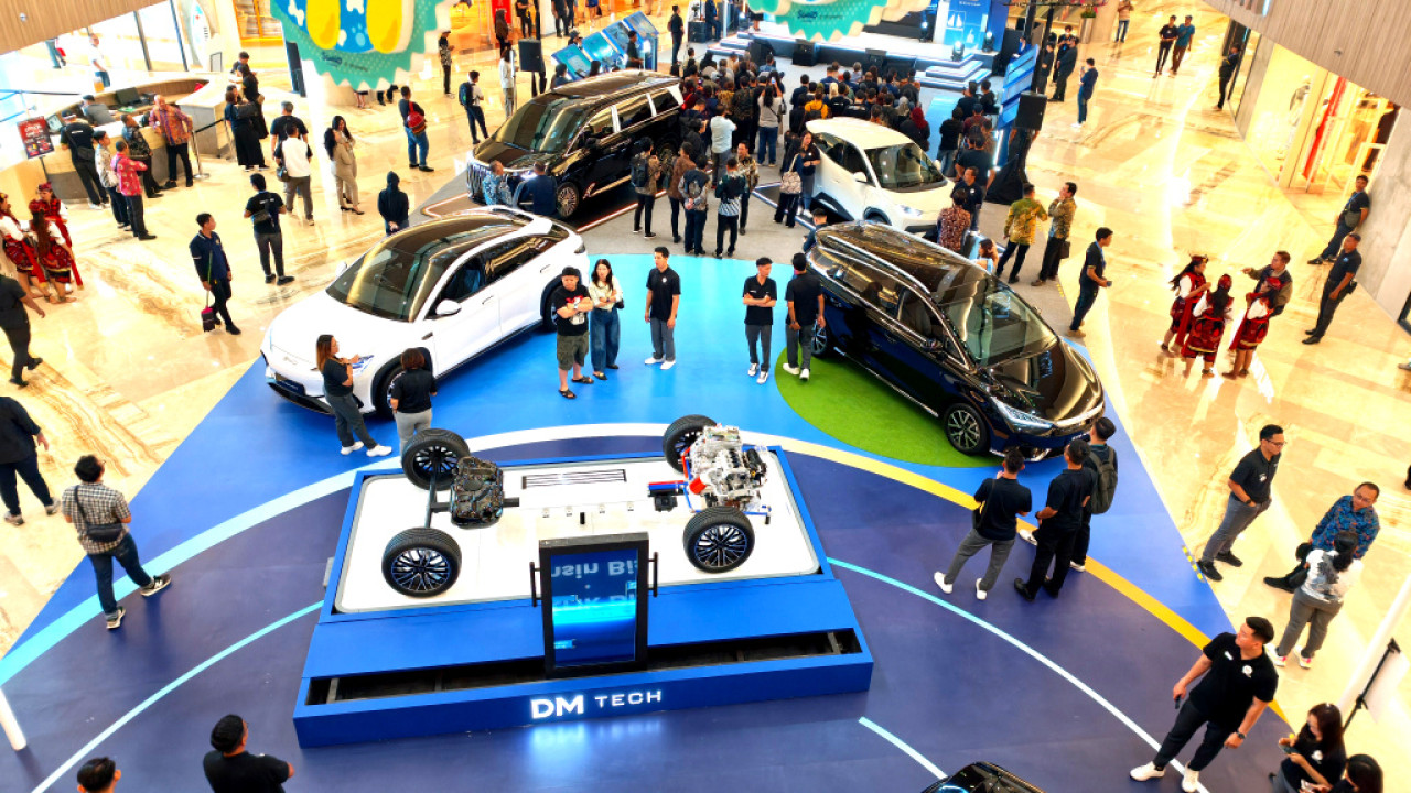 Pasar Mobil Listrik Jatim Melesat, BYD Boyong Teknologi DM ke Surabaya