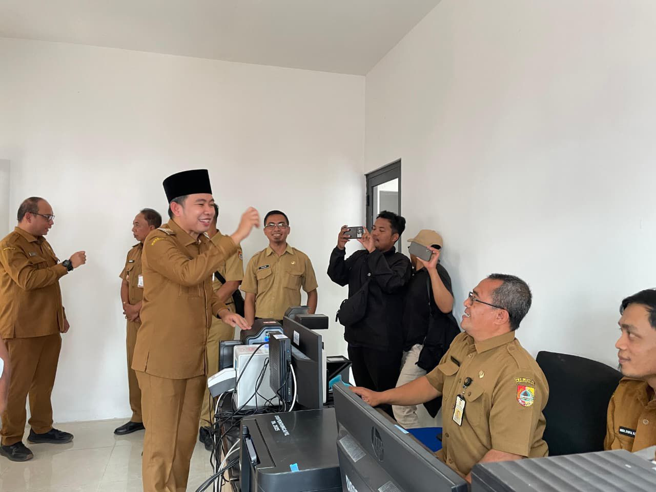 Bupati Jember Muhammad Fawait saat Launching program Peta Cinta (Foto: Diskominfo for jatimnow.com)