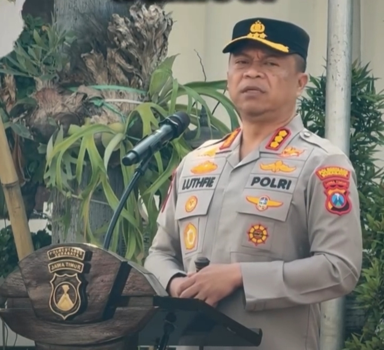 Kapolrestabes Surabaya Kombes Pol Luthfie Sulistiawan. (Foto: Sujianto/jatimnow.com)