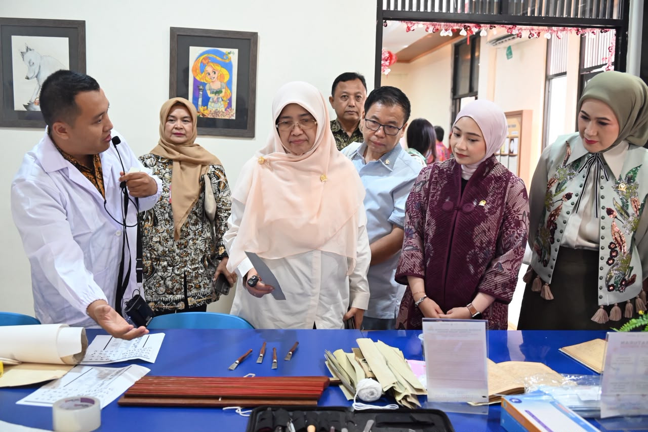 Anggota Komisi X DPR RI, Adela Kanasya Adies, Kunjungan Kerja Spesifik Bidang Perpustakaan/Literasi Komisi X DPR RI ke Jawa Timur pada 20-22 Agustus 2026. (Foto/Tim Media Center)